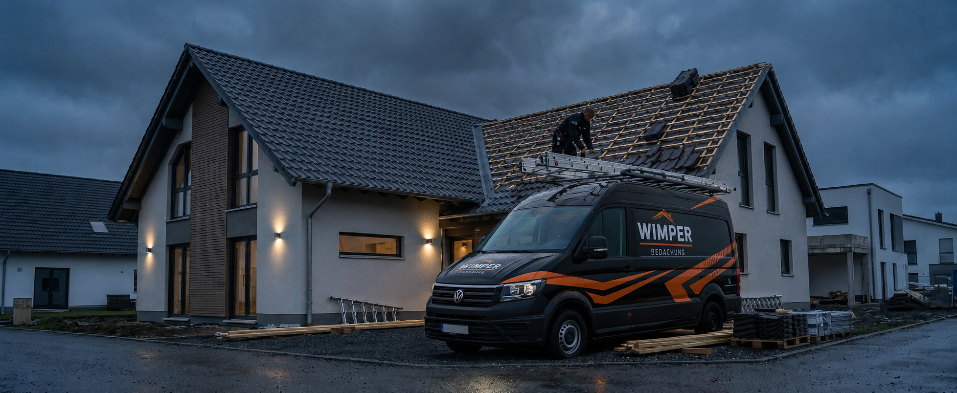 Wimper Bedachung Transporter