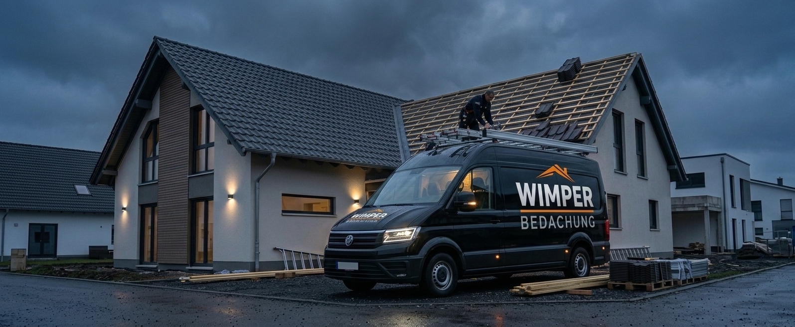 Wimper Bedachung Transporter